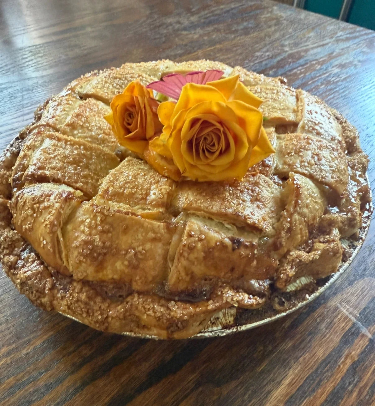 Honey Lavender Chess Pie by Criminal Baking Company