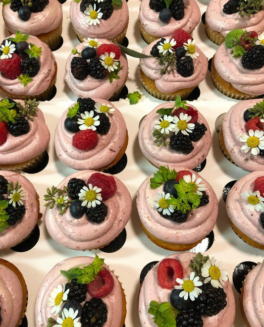 Coconut w/ Lime cupcakes by Criminal Baking Company