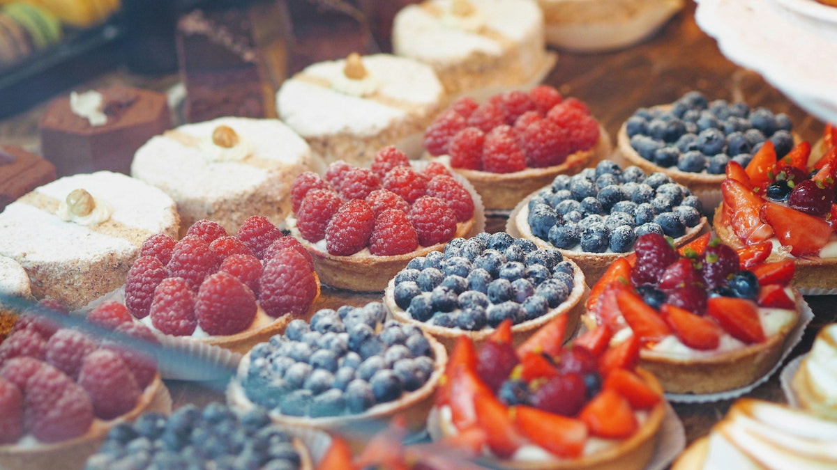 Fresh pastries on display at Criminal Baking Co.